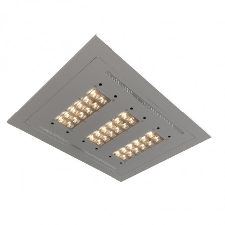 Embutido industrial LUCCIOLA KLEIN 112w 5600k con ópticas concentradas