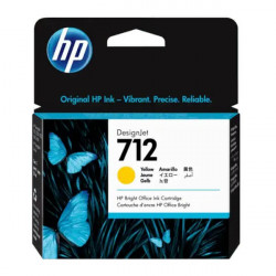 Cartucho original HP 3ED69A amarillo para DesignJet