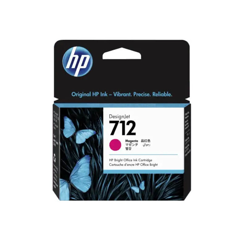 Cartucho HP 712 original magenta