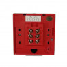 Avisador secutron kr1r/p-a manual rojo rompa el vidrio con protector Avisador secutron kr1r/p-a manual rojo rompa el vidrio con protector