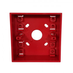 Avisador secutron kr1r/p-a manual rojo rompa el vidrio con protector