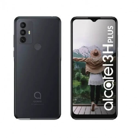 Celular ALCATEL 3H PLUS Gris 3GB RAM 64GB Con Cargador y Auriculares