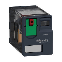 Relé miniatura SCHNEIDER RXM4AB1B7 6a 4nanc 24vac sin led