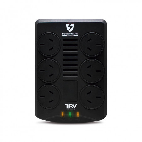 Estabilizador TRV POWERSAFE 2I 2000va 6 tomas con retardo de conexión