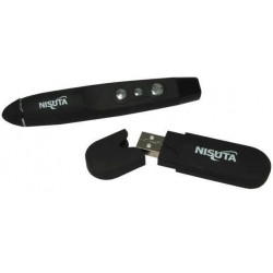 Presentador puntero laser NISUTA NSWIPR USB alcance 15 metros