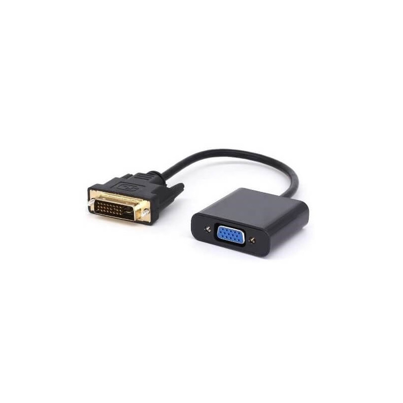 Adaptador NETMAK NM-C95 DVI-I macho a VGA hembra