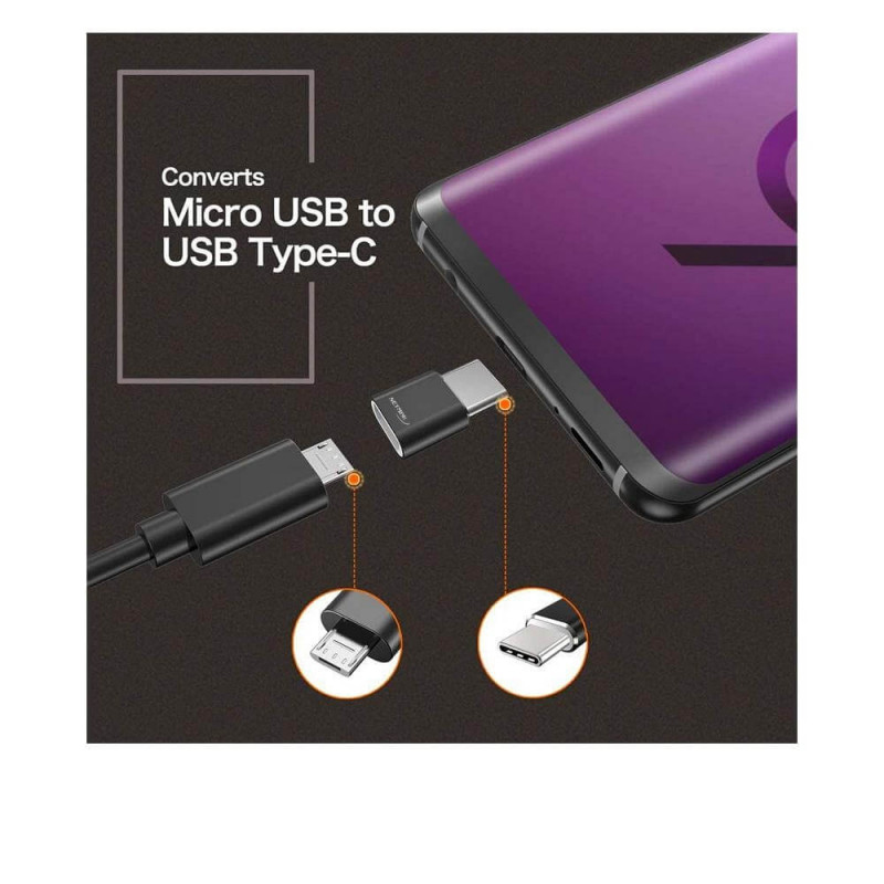Adaptador Micro Usb Hembra A Usb Tipo C Para Samsung