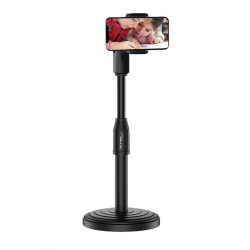 Soporte para celular NETMAK NM-HC37 universal de escritorio altura regulable