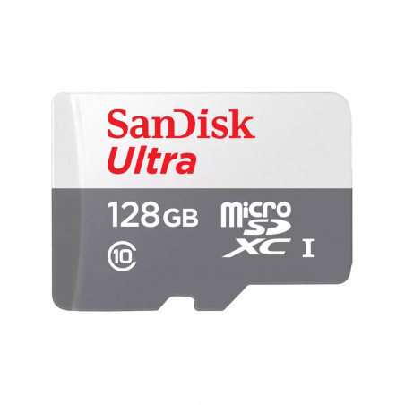 Memoria micro SD SANDISK ULTRA 128gb clase 10