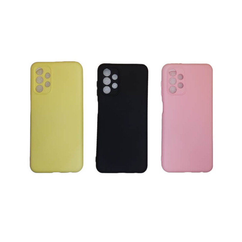 Protector de silicona para SAMSUNG A13 colores varios Protector de silicona para SAMSUNG A13 colores varios