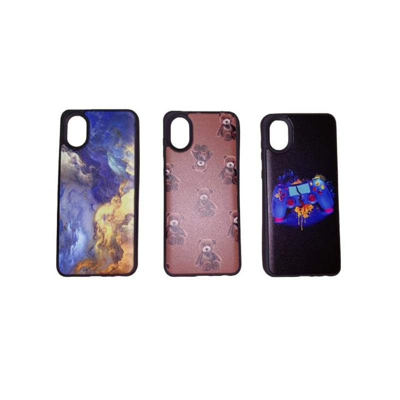 Protector SOUL tpu reforzado para samsung a03 core diseños varios