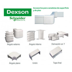 Unión recta DEXSON 100x45 mm