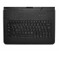 Funda NISUTA para tablet 9 10 con teclado y micro usb