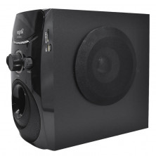 Parlante bluetooth NISUTA NSPAM21L 20W RMS con radio FM MP3 y luz led