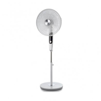Brisador de Pie PEABODY PE-BR500 16'' Paletas Plasticas con Control Remoto Color Blanco