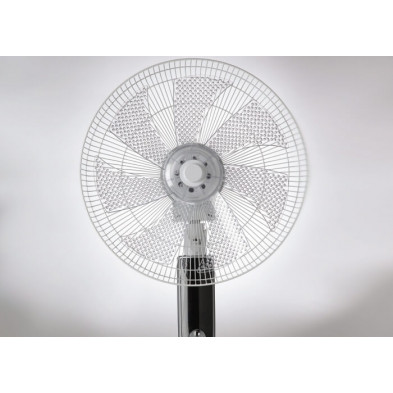 Brisador de Pie PEABODY PE-BR500 16'' Paletas Plasticas con Control Remoto Color Blanco