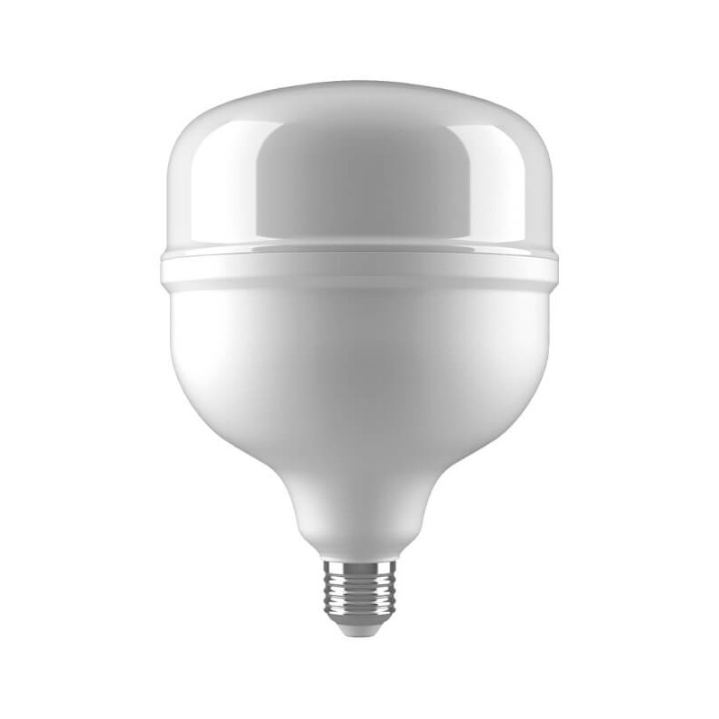 Lámpara led MACROLED bulbón corto T140 E27 48W 4450lm 6500K luz fría