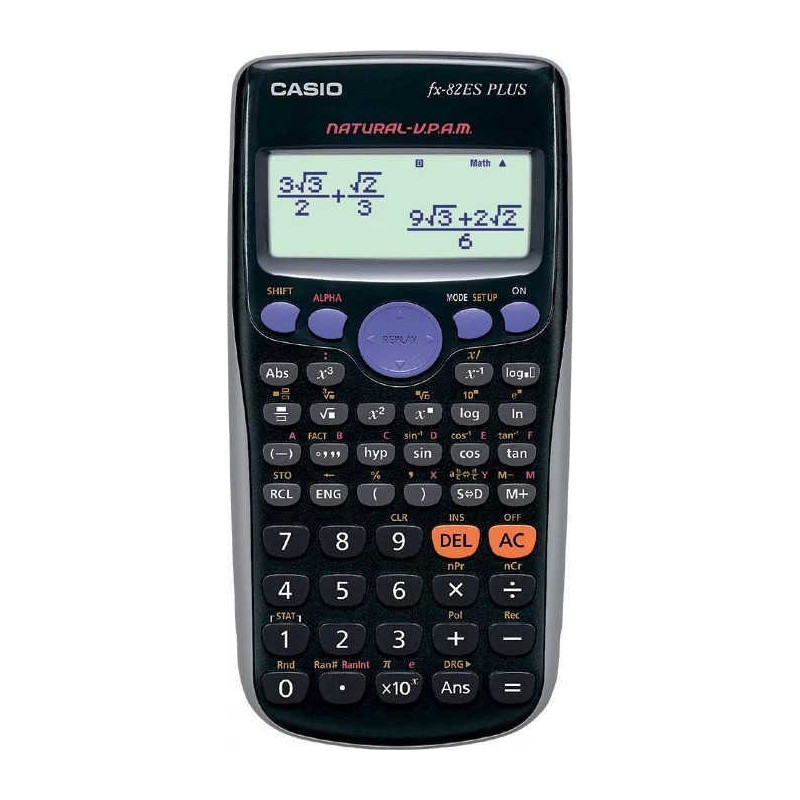Calculadora científica CASIO FX-82ES PLUS 252 funciones