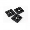 Porta precinto TACSA 19x19mm negro por unidad