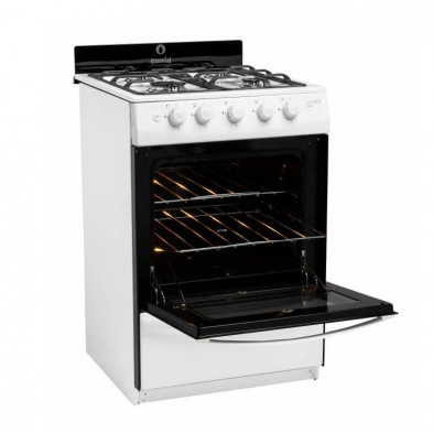 Cocina ESCORIAL MASTER STYLE Multigas 56cm 4 hornallas blanca