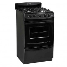 Cocina ESCORIAL CANDOR BLACK a gas envasado negro