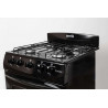 Cocina ESCORIAL CANDOR BLACK gas licuado 51cm 4 hornallas negra