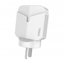 Cargador SOUL CVQ-PD fast charge USB 12w + pd tipo-c 20w