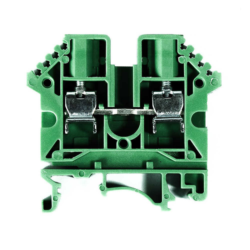 Borne de paso ZOLODA de poliamida 16mm2 color verde montaje universal Borne de paso ZOLODA de poliamida 16mm2 color verde montaje universal