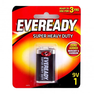 Batería EVEREADY 32005 steel 9v