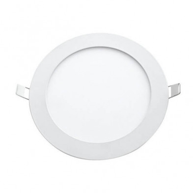 Panel embutido CANDELA 6820 redondo 12w 3000k cálido 720lm 17cm