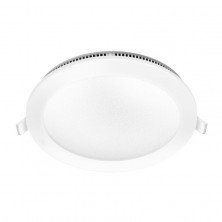 Panel embutido CANDELA 7262 redondo 24w 6500k frio 1440lm 30cm