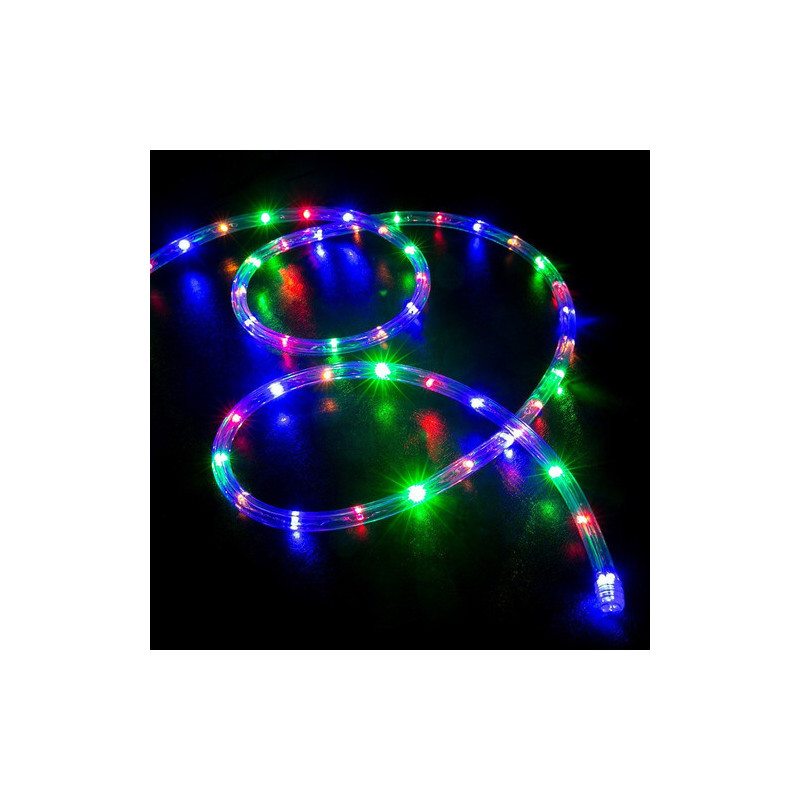 Luces de navidad manguera led multicolor 10 metros