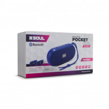 Parlante SOUL POCKET K.O. XS 350 bluetooth rojo