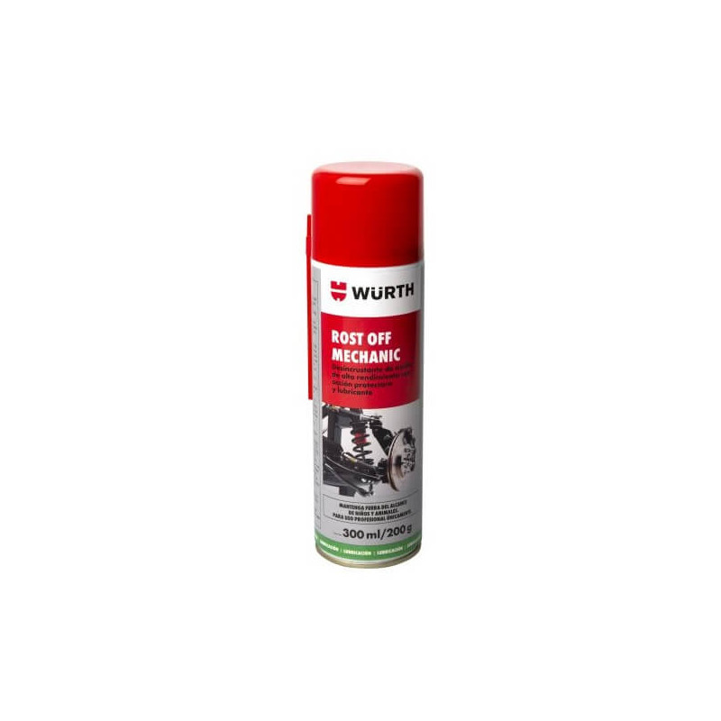 Aflojador Desoxidante WURTH Rost Off Mechanic Aerosol 300ml/200gr