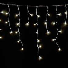 Luz de navidad cortina 144 leds cálido x 2 metros