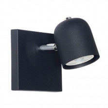 Aplique VIGNOLO VELOZ 1 luz GU10 negro