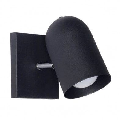Aplique VIGNOLO SIMON 1 luz E27 negro