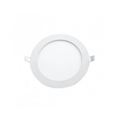 Panel embutido CANDELA 6818 redondo 6w 3000k cálido 360lm 12cm