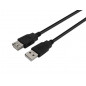 Cable NISUTA alargue usb 2.0 AM-AF 1,8m