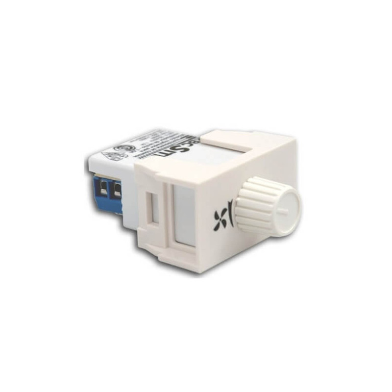 Modulo dimmer variador de velocidad RBC-SITEL para ventilador 220V 150W blanco Modulo dimmer variador de velocidad RBC-SITEL para ventilador 220V 150W blanco