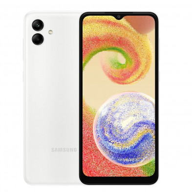 Celular SAMSUNG GALAXY A04 4gb RAM 64gb blanco Con Cargador