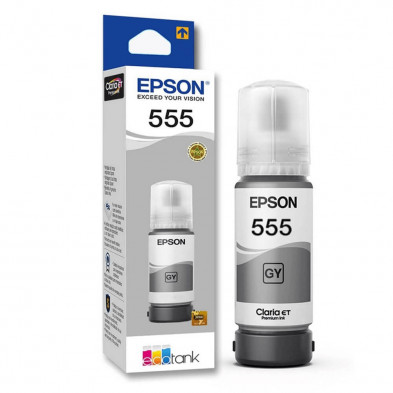 Botellón EPSON T555520-AL gris para Ecotank L8180-L8160