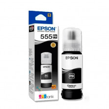 Botellón EPSON T555120-AL negro para Ecotank L8180-L8160