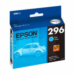 Cartucho para epson original cian t296220 (296)