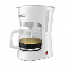 Cafetera de filtro ATMA CA8133P 1,25 litros 850W blanca