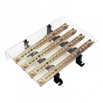 Repartidor ELENT 4X400A 15 bornes standard con tapa protección