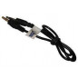 Cable NISUTA para audio 3.5 stereo M-M 0,5m