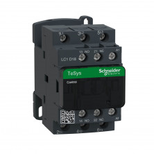 Contactor SCHNEIDER LC1D18B7 18A tripolar 1na+1nc 24vca 50/60hz