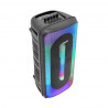 Parlante bluetooth NISUTA NSPA88B 2x8 portátil 300W con luz RGB