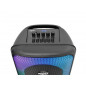 Parlante bluetooth NISUTA NSPA88B portátil con micrófono y luces RGB